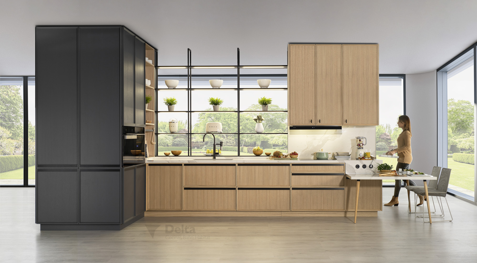 imagen propiedad de delta cocinas baño habitat
